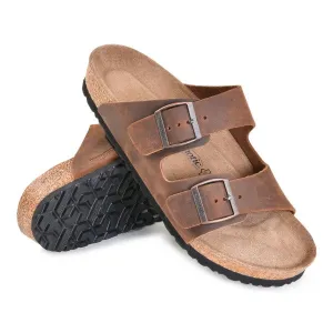 AEROTHOTIC AHARON DUAL STRAP SLIDE SANDALS FOR MEN
