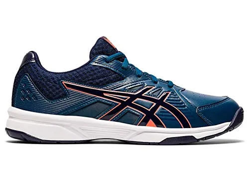 ASICS Men's Court Slide Mako Blue/Peacoat Leather Tennis Shoes-9 UK (44 EU) (10 US) (1041A037)