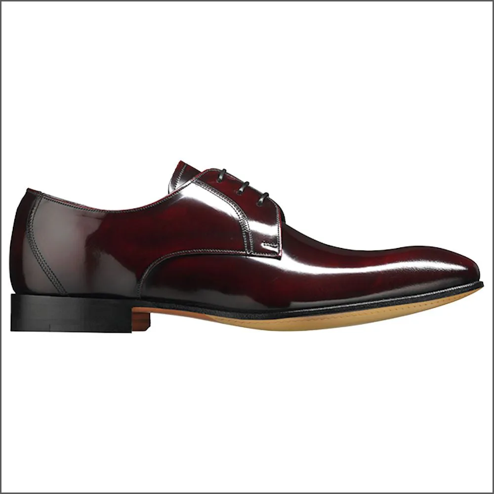 Barker Rutherford Burgundy Cobbler Derby Shoe size 10.5@