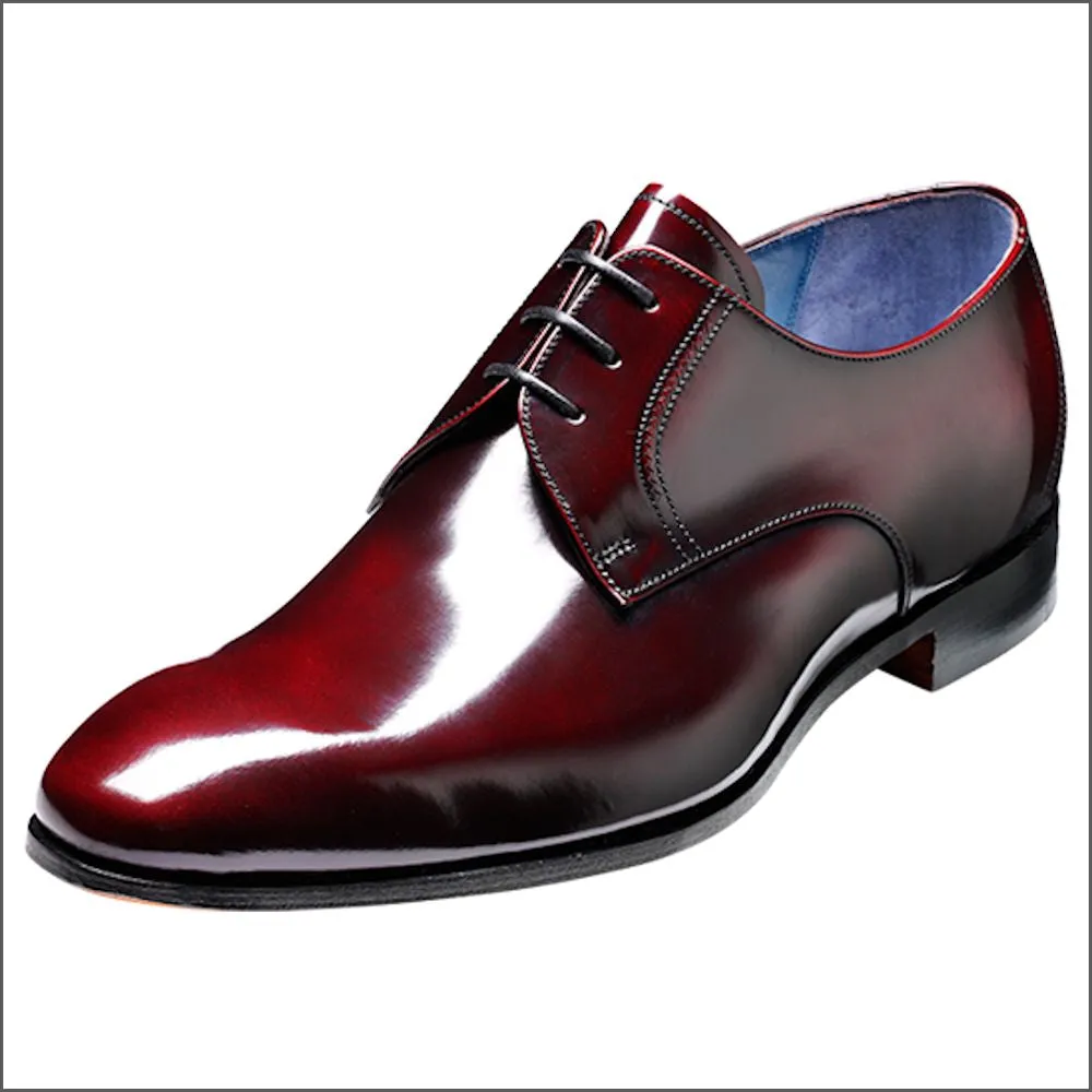 Barker Rutherford Burgundy Cobbler Derby Shoe size 10.5@