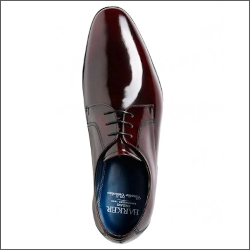Barker Rutherford Burgundy Cobbler Derby Shoe size 10.5@