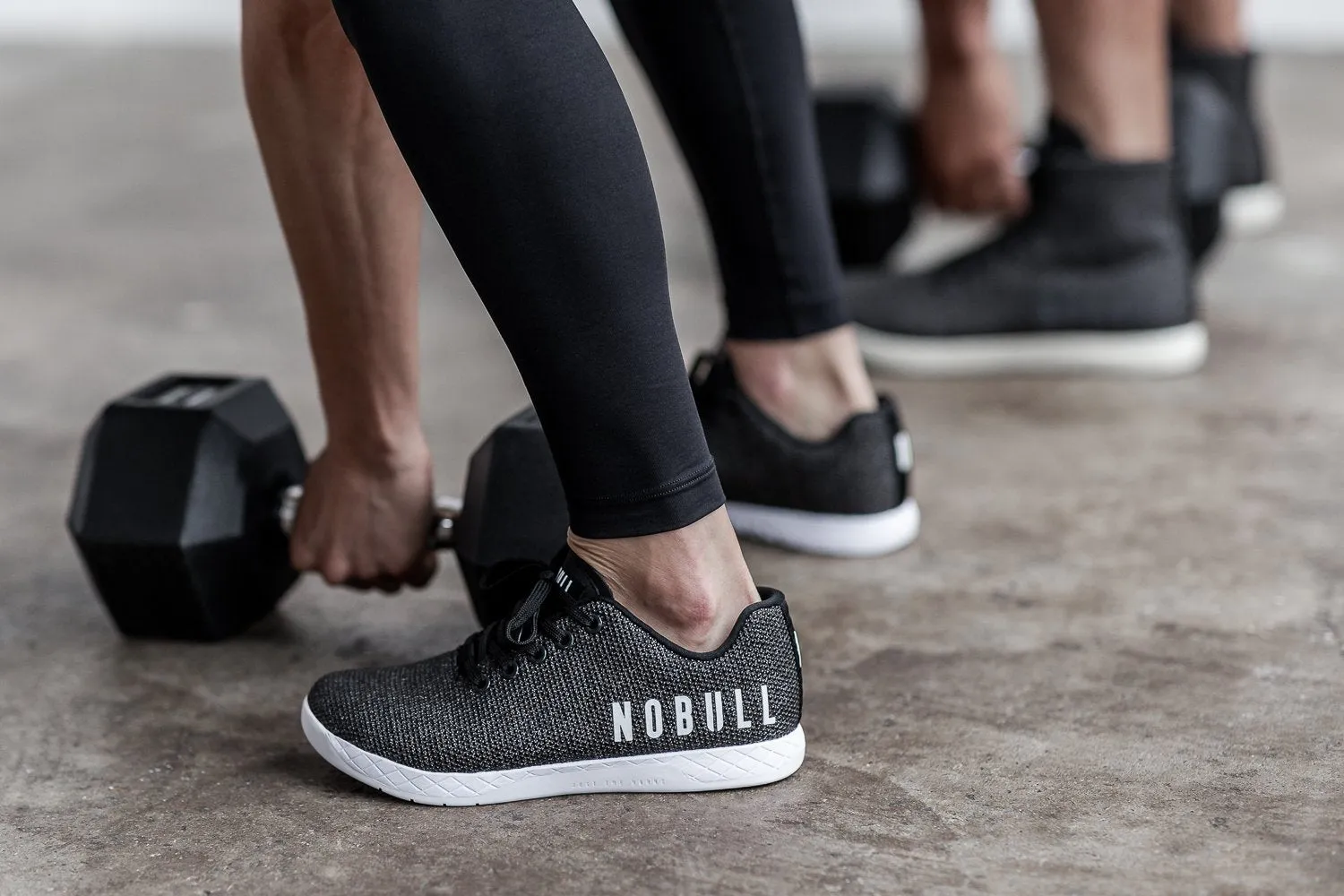 BLACK HEATHER TRAINER (WOMEN'S)
