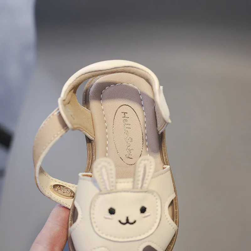 Bunny And Carrot Design Casual Sandals