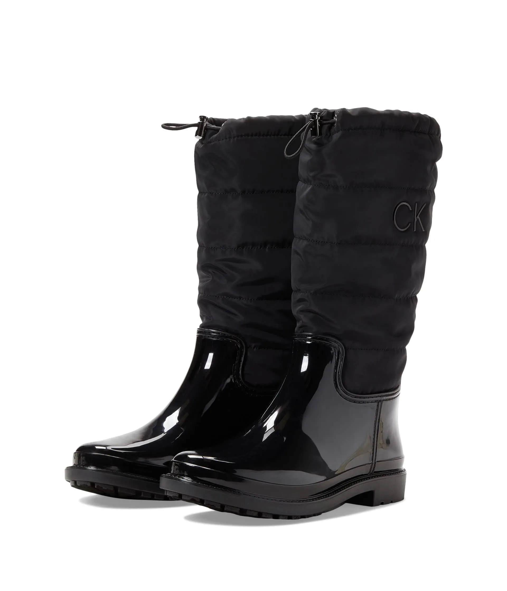 Calvin Klein Women's Siston Winter Boots, Black, 6