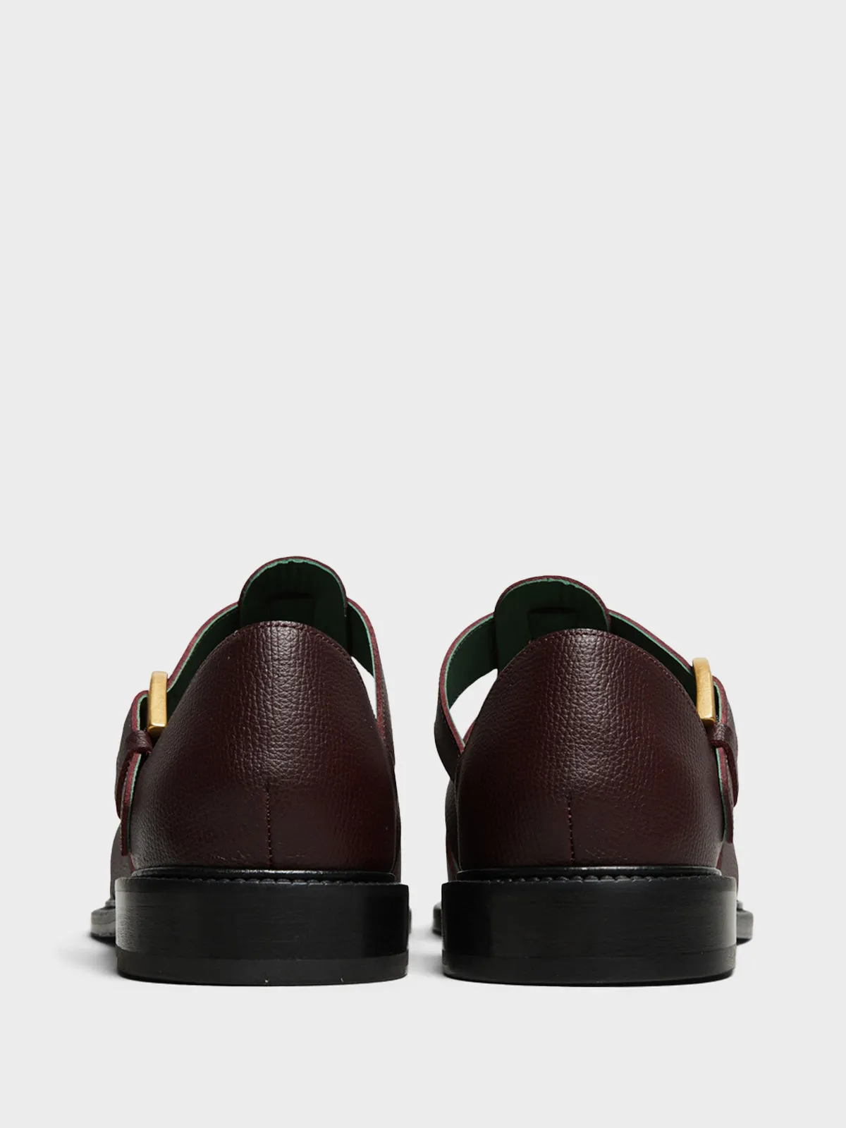 Fisherman Sandal in Burgundy