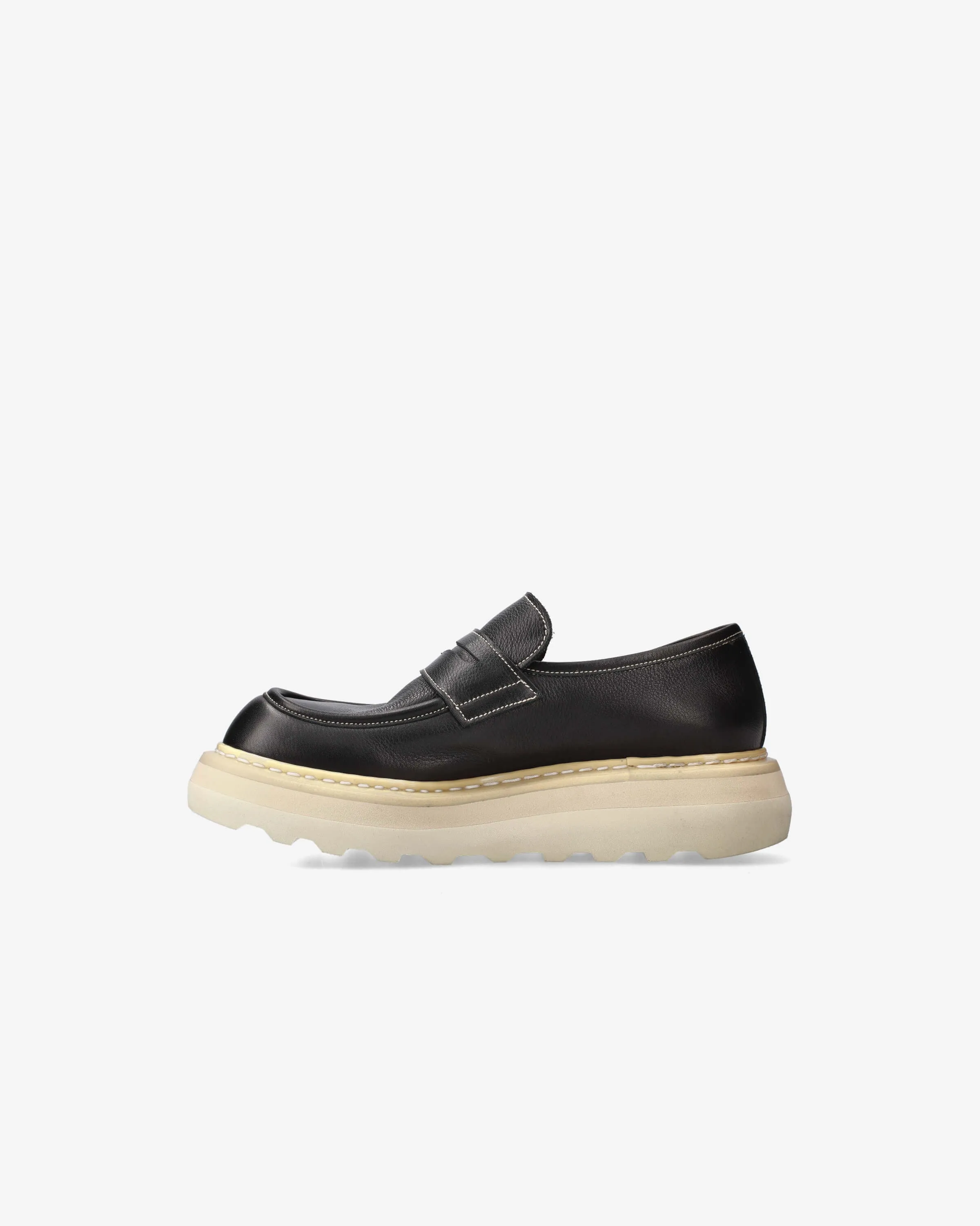 Loafer Over Cal 32161B Calfskin Leather