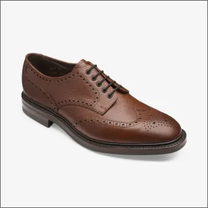 Loake Badminton Dark Brown Premium Brogue@
