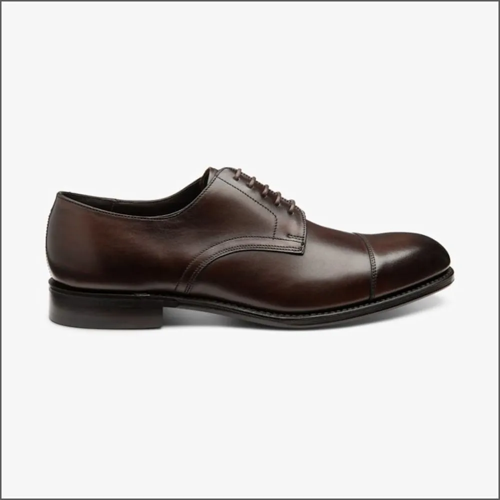 Loake Petergate Scorched Walnut Shoe F Fit@