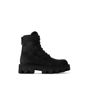 LV Checker Ranger Boots