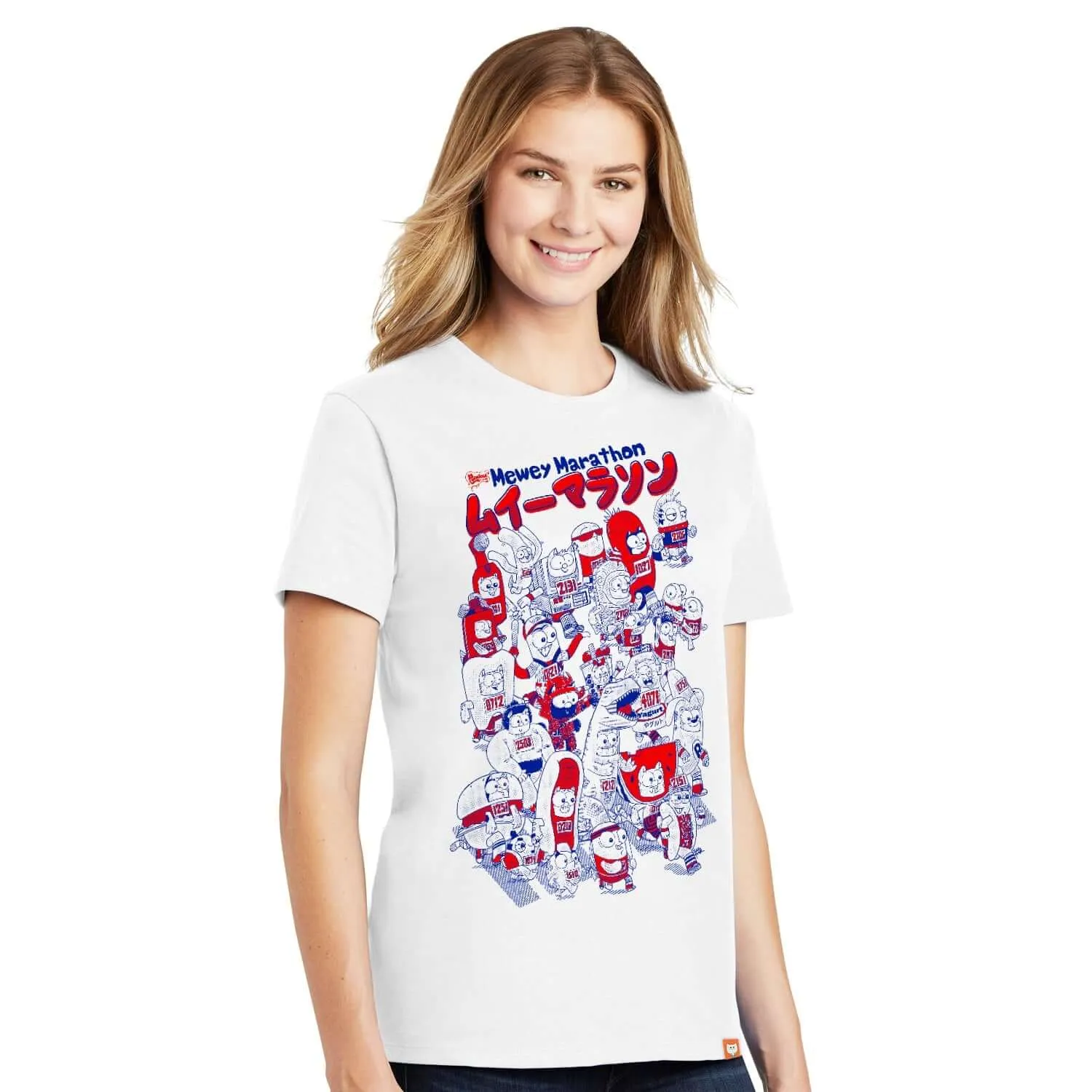 Mewey Marathon Premium Unisex Tee