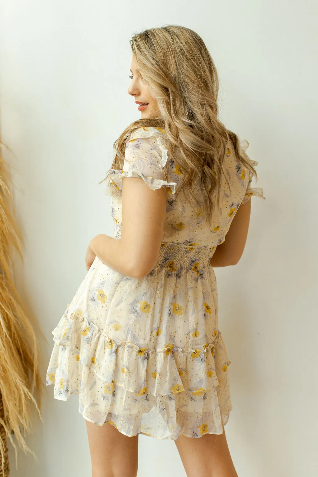 moonlit floral dress