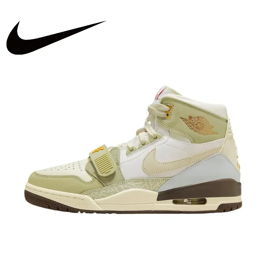 Nike Jordan Legacy 312 High-Top Retro Basketball Shoes – Men's Shock-Absorbing, Slip-Resistant Sneakers for Superior Performance & Style