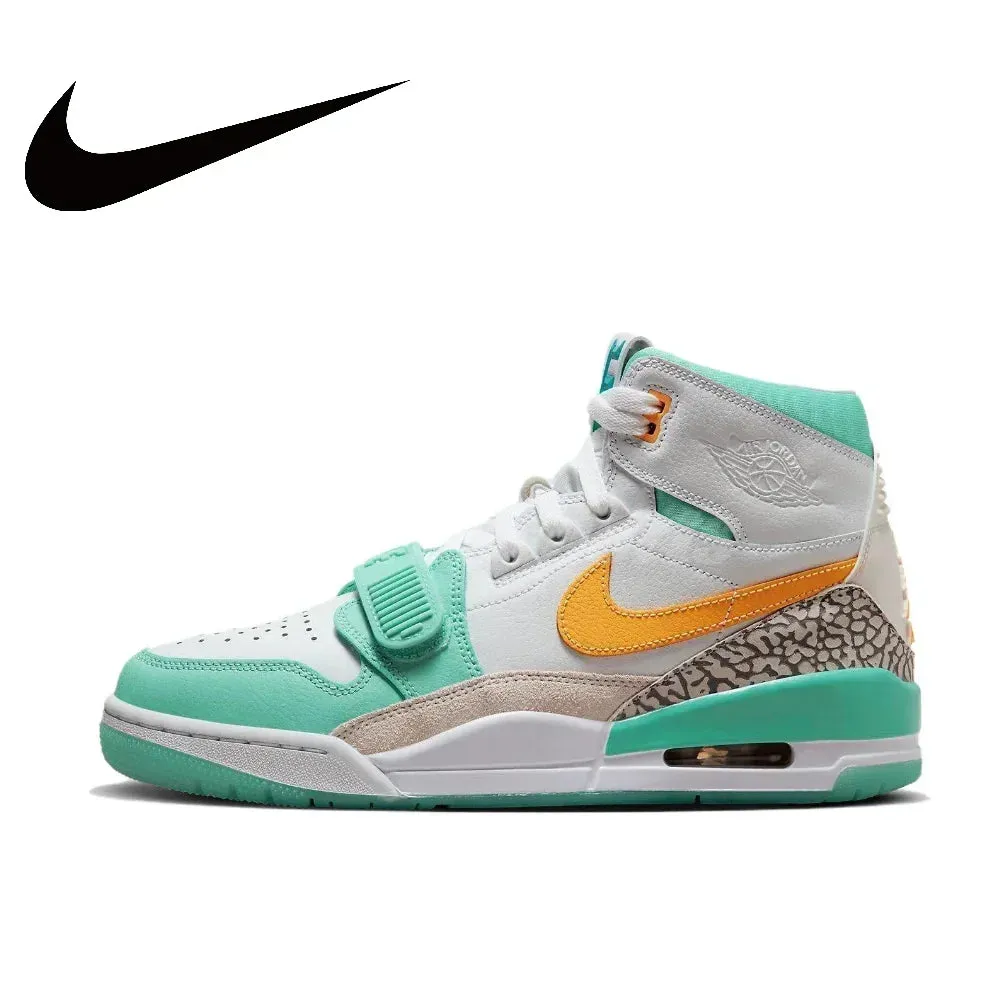 Nike Jordan Legacy 312 High-Top Retro Basketball Shoes – Men's Shock-Absorbing, Slip-Resistant Sneakers for Superior Performance & Style
