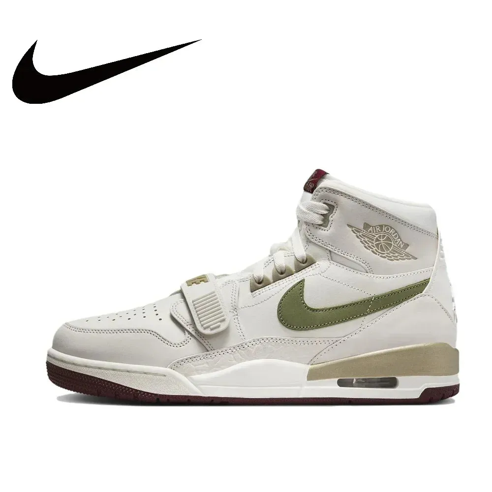 Nike Jordan Legacy 312 High-Top Retro Basketball Shoes – Men's Shock-Absorbing, Slip-Resistant Sneakers for Superior Performance & Style