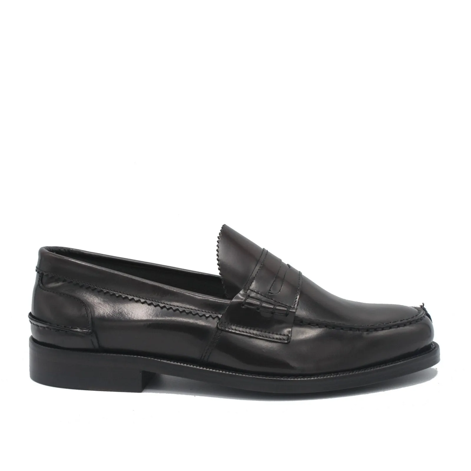 PENNY LOAFER DARK BROWN POLISHED