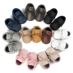 PU Leather Moccasins 0-18M