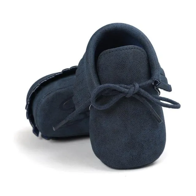 PU Leather Moccasins 0-18M