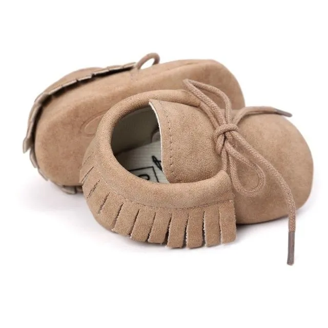 PU Leather Moccasins 0-18M