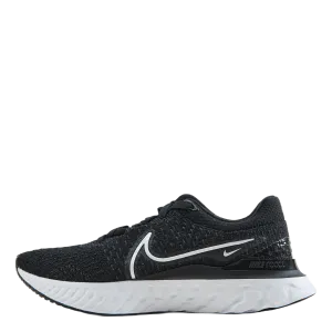 React Infinity Run Flyknit 3 Men's Road Running Shoes BLACK/WHITE