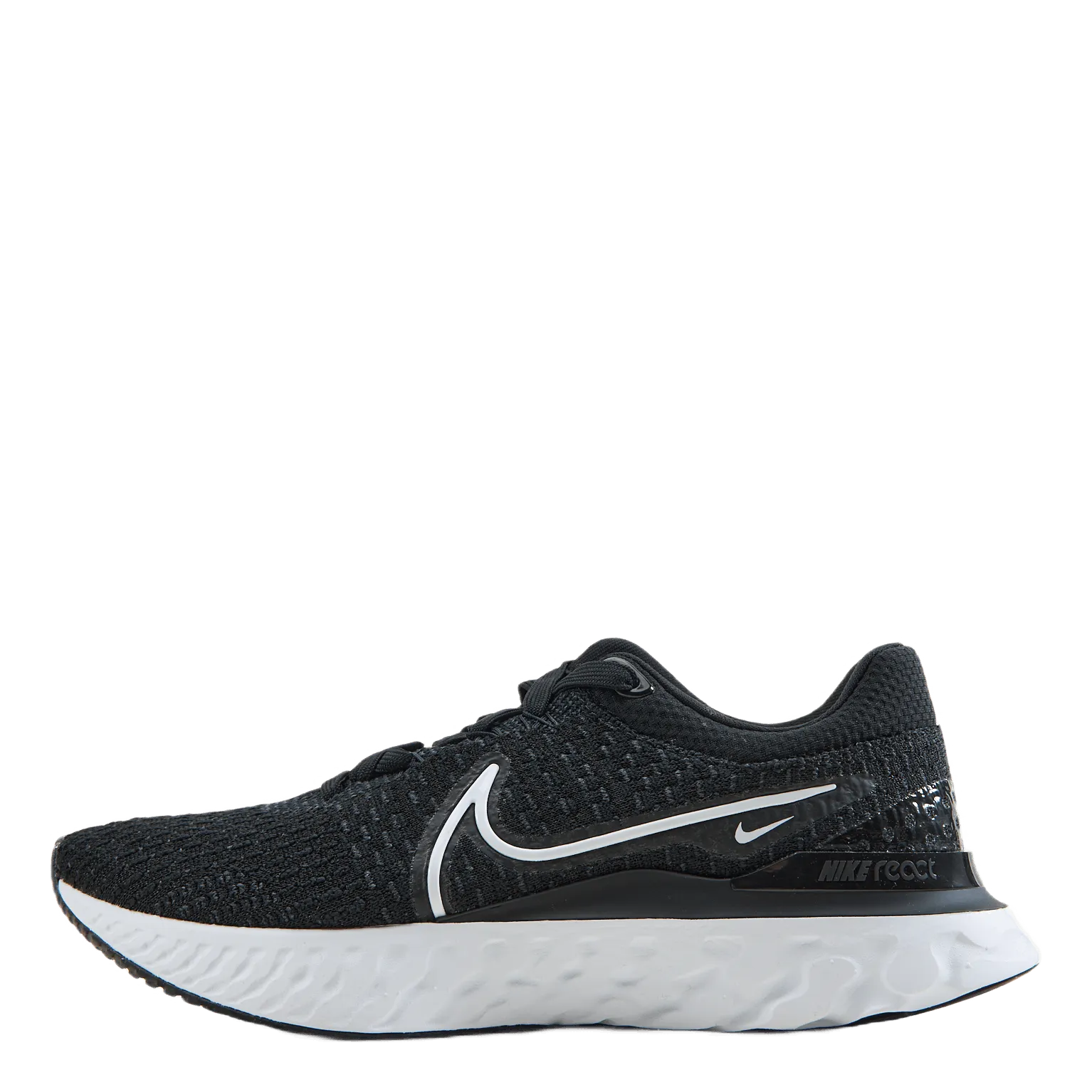 React Infinity Run Flyknit 3 Men's Road Running Shoes BLACK/WHITE