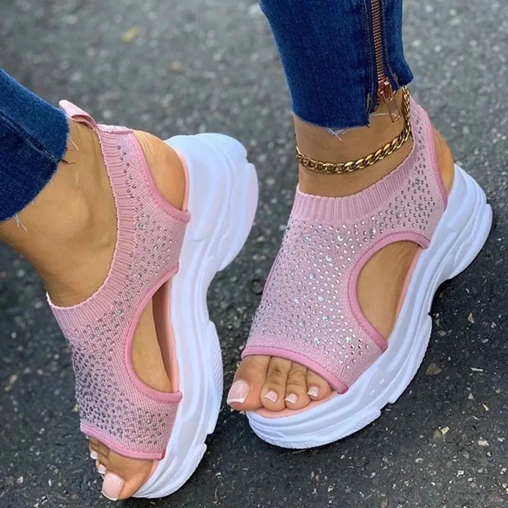 Rhinestone Sandals