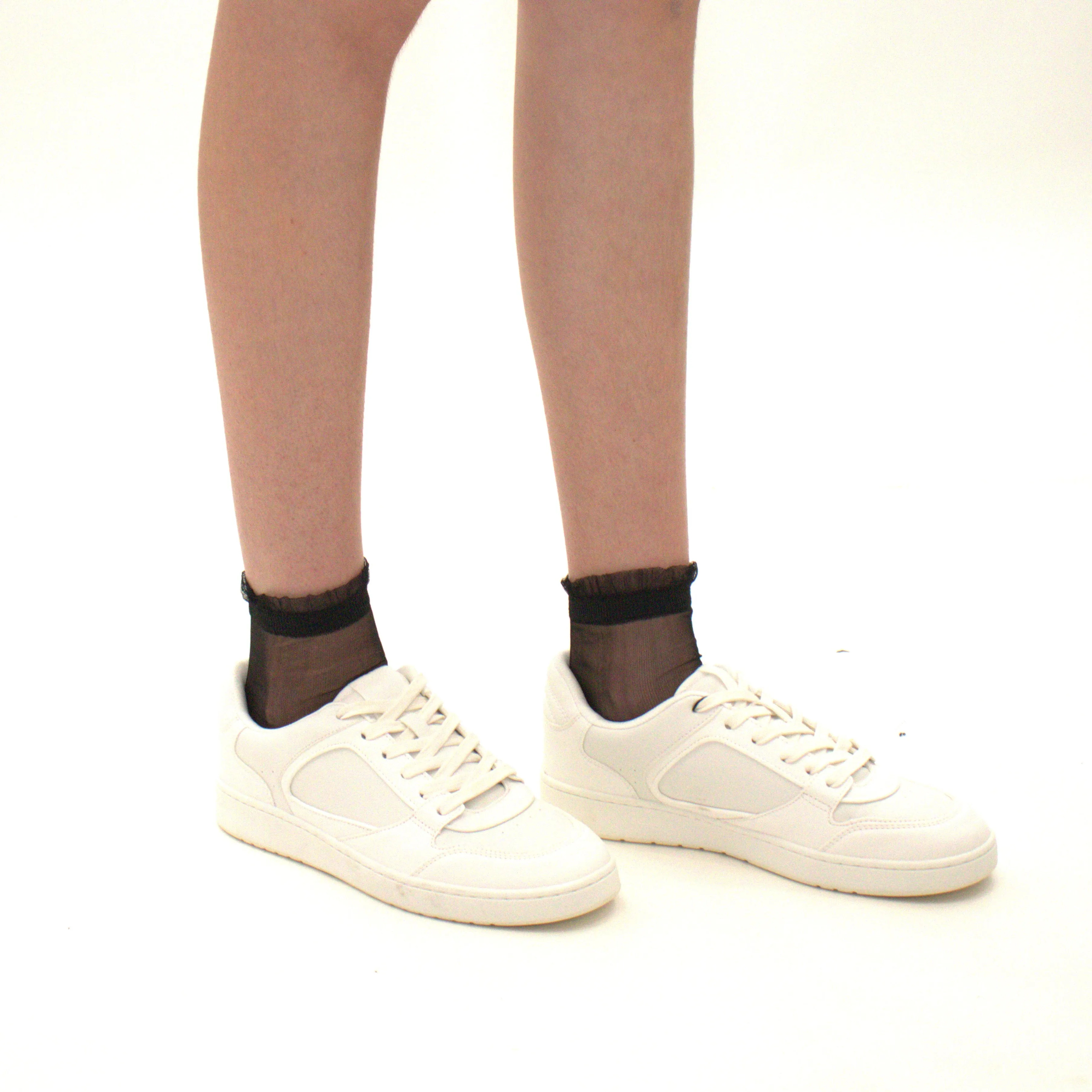 Shine - Noir - La chaussette femme en voile ultra-résistant