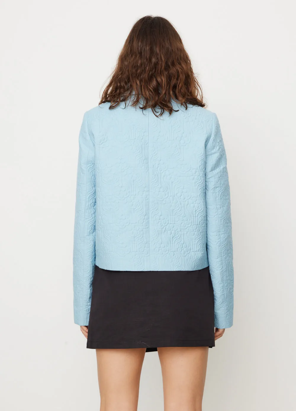 Short Jacquard Jacket