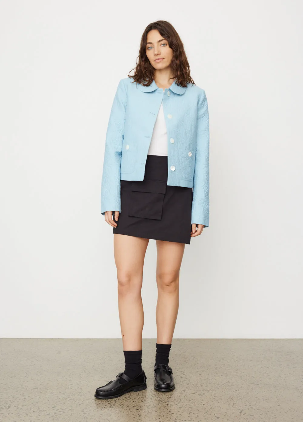 Short Jacquard Jacket