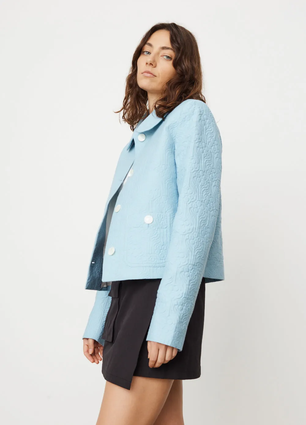 Short Jacquard Jacket