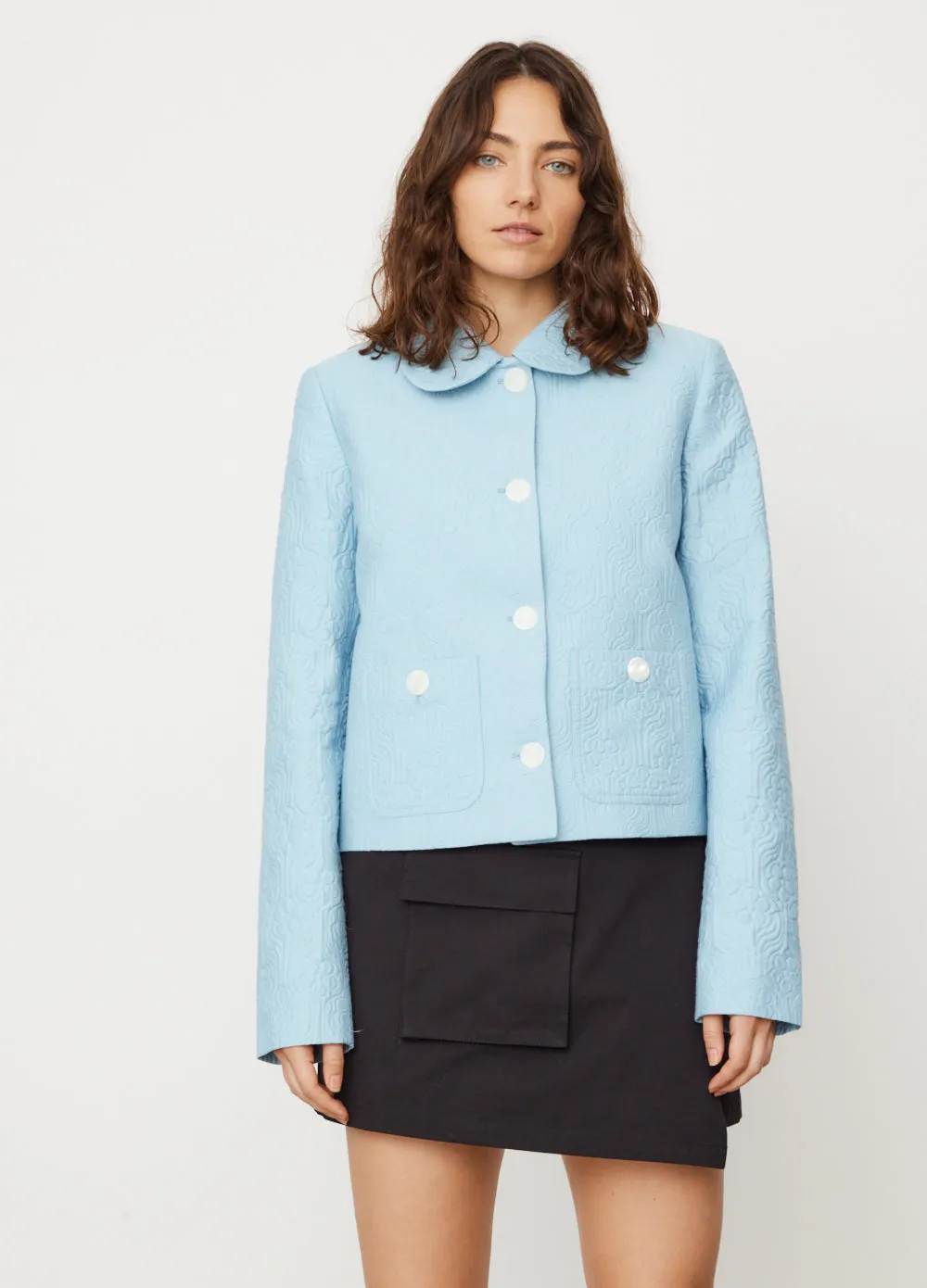 Short Jacquard Jacket