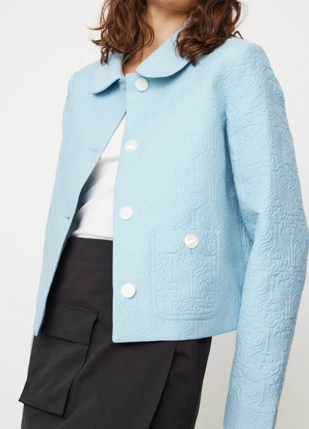 Short Jacquard Jacket