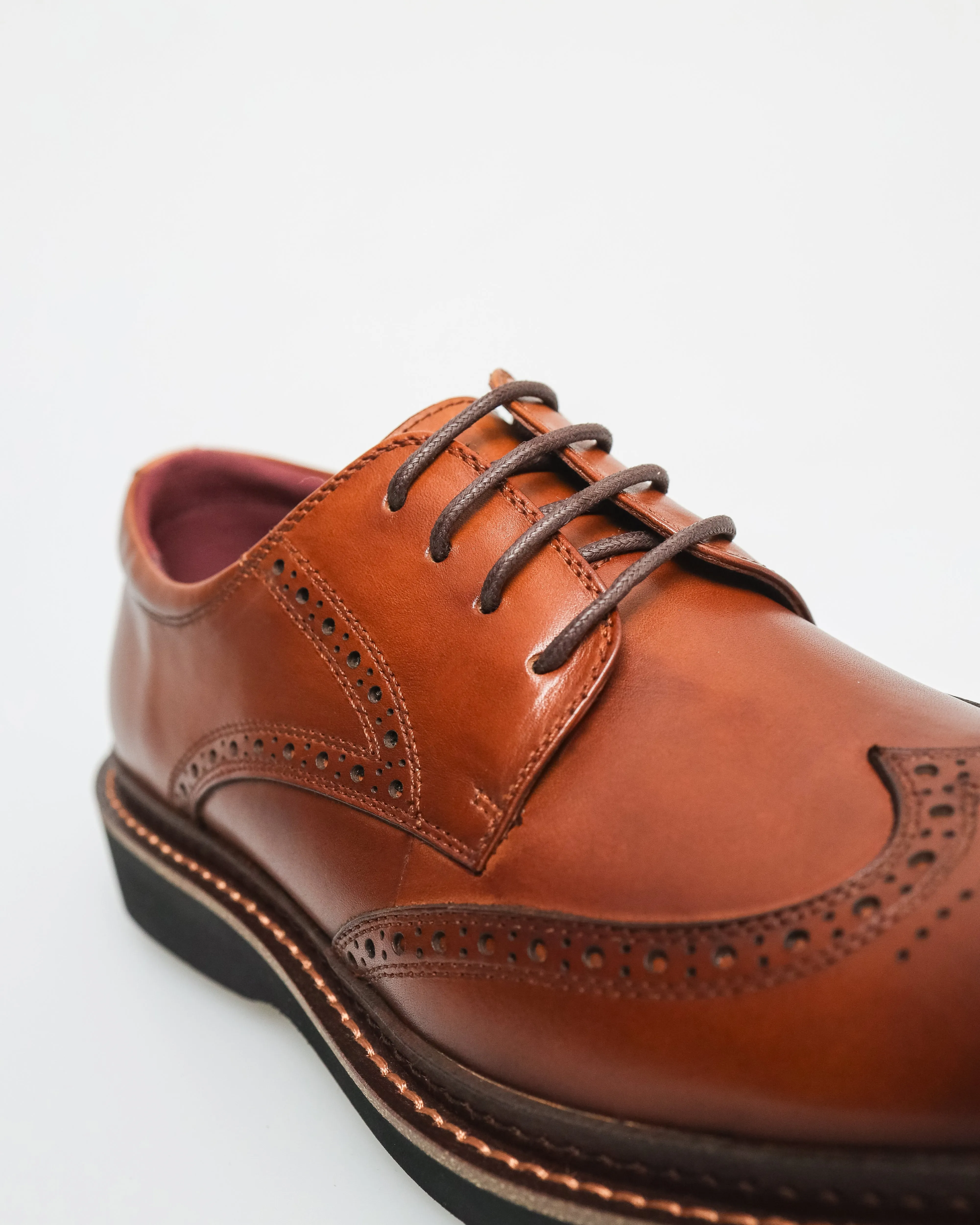 Tomaz HF078 Men's Classic Perforated Derby