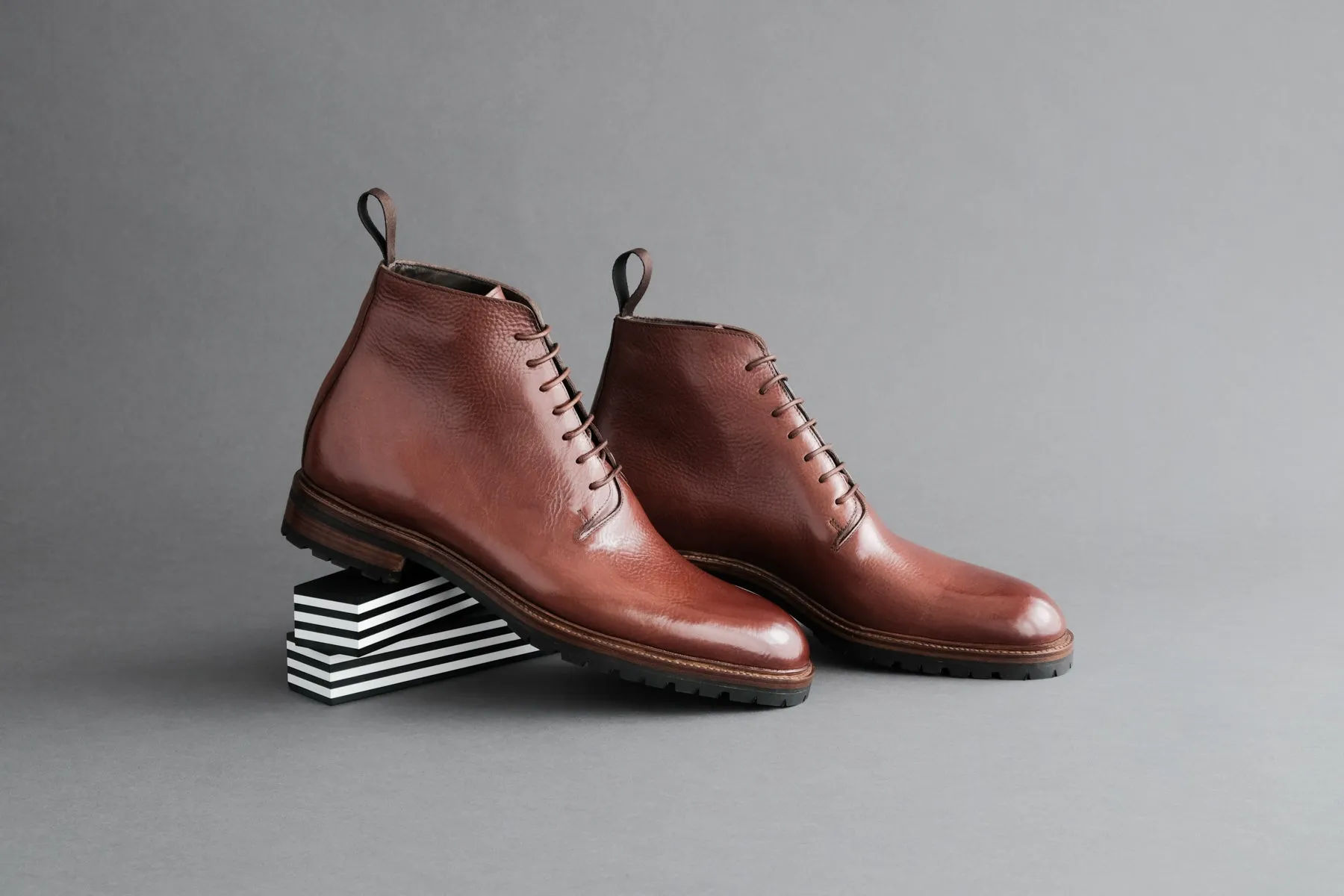 TwoThreeOne.Work III Wholecut Derby from Vegetable Tanned Leather