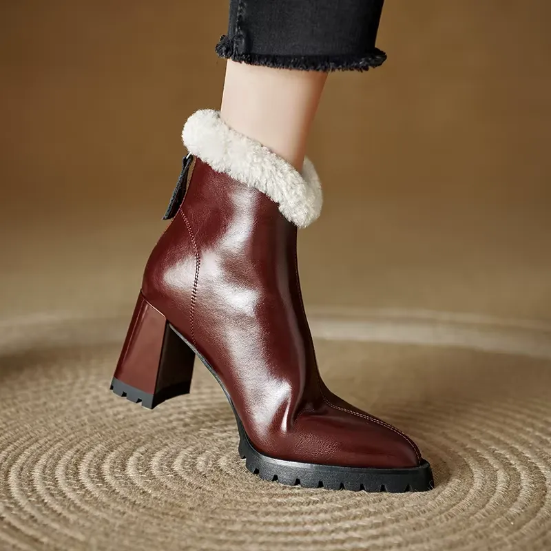 USS Shoes Oriana Women's Winter News Ankle Boots