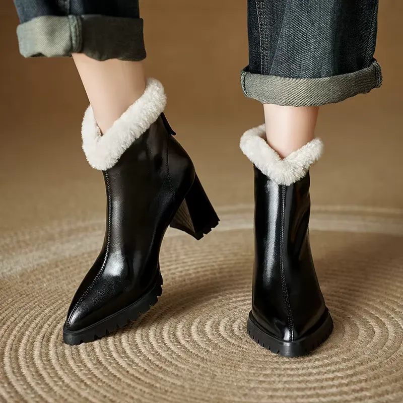 USS Shoes Oriana Women's Winter News Ankle Boots
