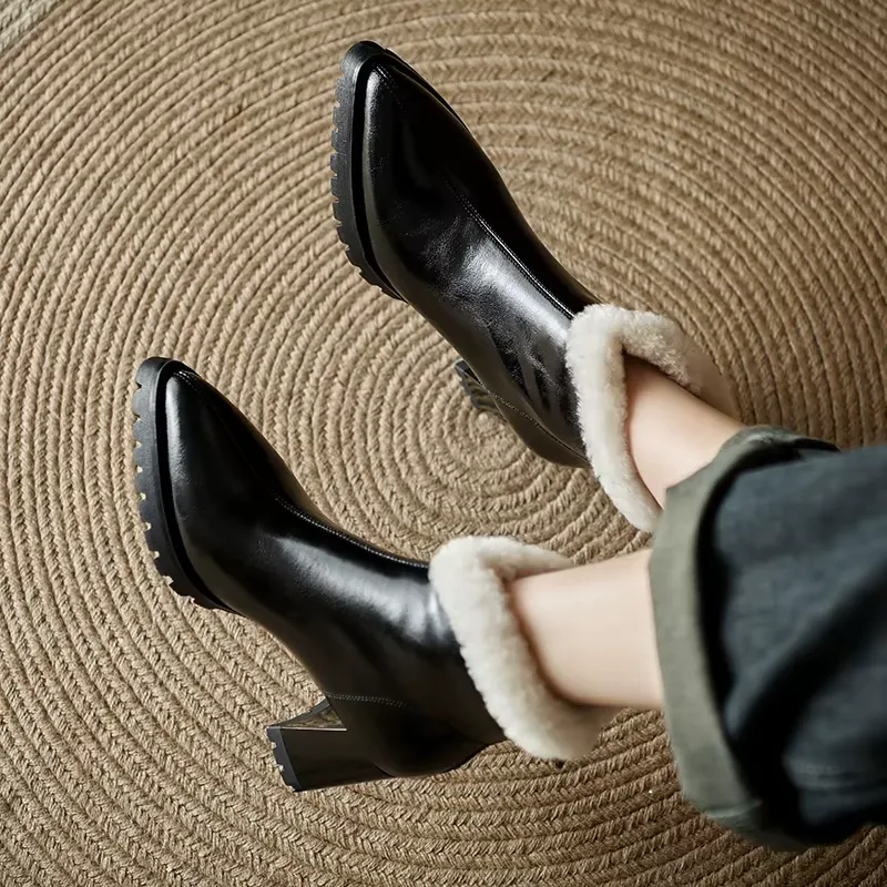 USS Shoes Oriana Women's Winter News Ankle Boots