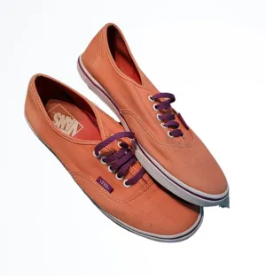 Vans Salmon Pink and Purple Accents Size 7.5