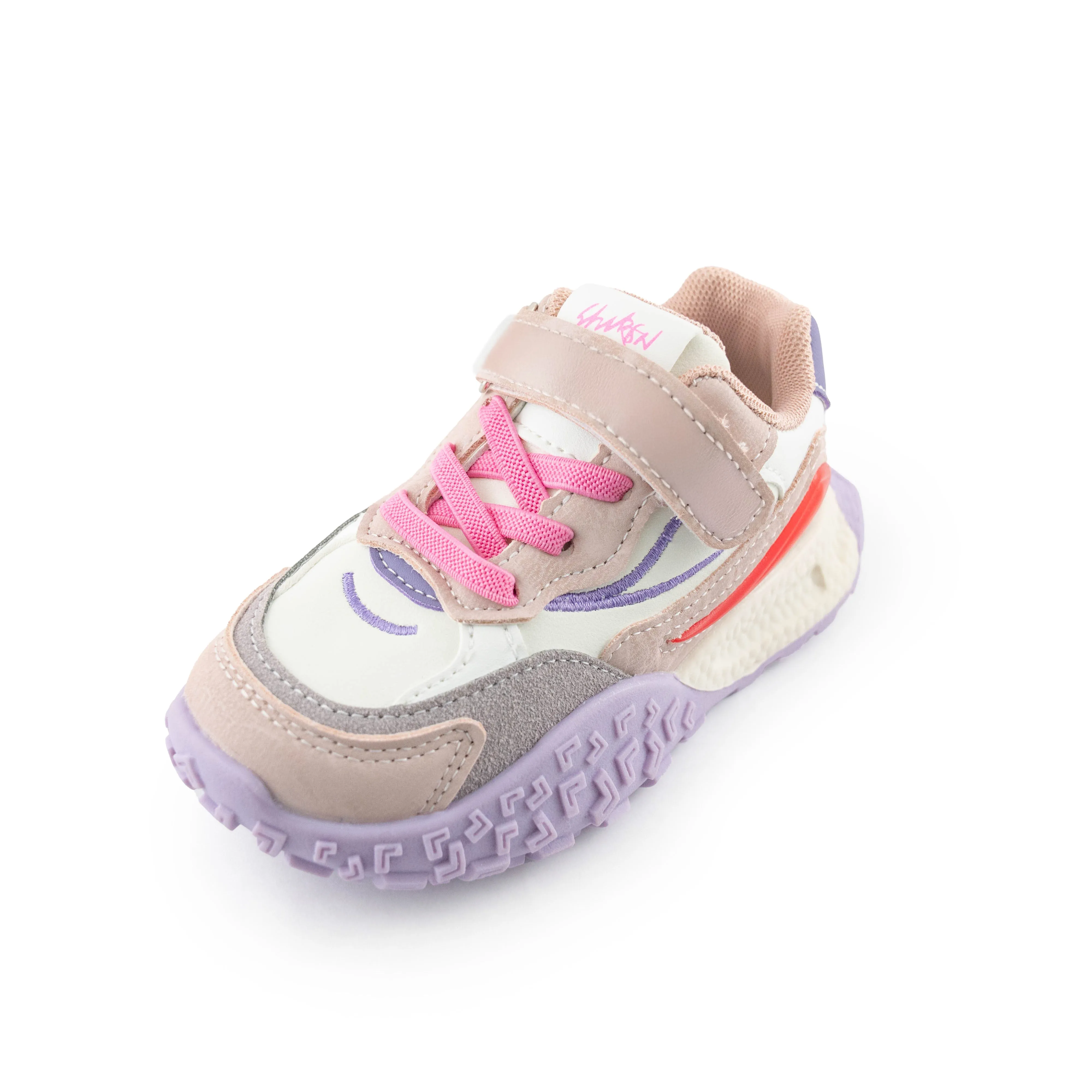 Youth Non-slip Sneakers - BBW771 Pink